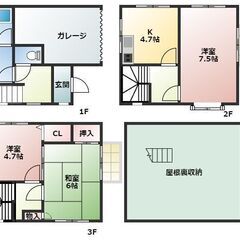 ガレージハウス！寝屋川市にて募集開始！