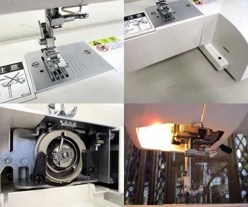 SINGER 電動ミシン QT-20シリーズ 自動糸調子電動ミシン フットペダル付 ホワイト 札幌市 北区