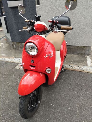 【配送仕様】ヤマハ vino(AY02)4ST-FI車 現行モデル ドラレコ自賠付!　SA59J SA54J SA37J