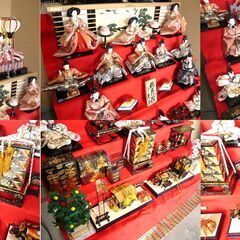 現状品 久月 桃花雛 7段飾り 中古 おひな様 ひな人形 雛人形 苫小牧西店