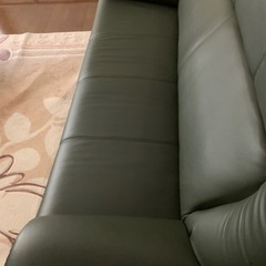 3人掛けソファ　ソフトレザー