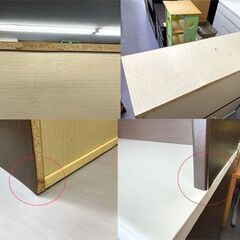 ニトリ キッチンボード ビゼン120KB DBR 幅12.5×奥行50×高さ201ｃｍ キッチン収納 食器棚 レンジボード ダークブラウン 札幌市手稲区