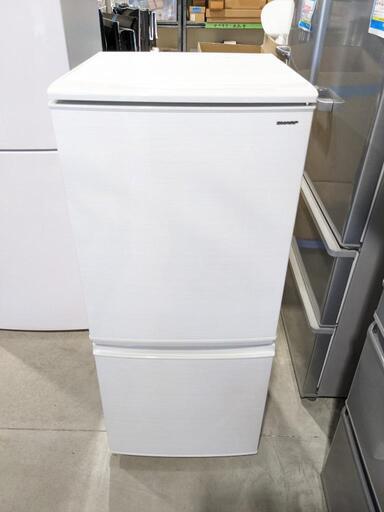 SHARP　137L 2ドア冷凍冷凍庫　SJ-D14D-W 2018年製
