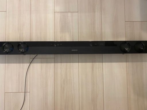 【中古】ONKYO サウンドバーシステム ブラック SBT-100(B)