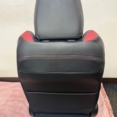 スバル WRX STI 純正シート ハーフレザー