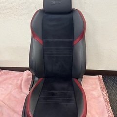 スバル WRX STI 純正シート ハーフレザー