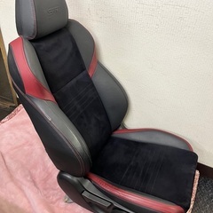 スバル WRX STI 純正シート ハーフレザー