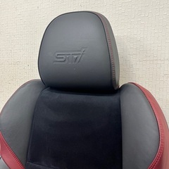 スバル WRX STI 純正シート ハーフレザー