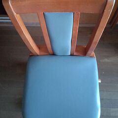 【八幡産業】木製　椅子　SC-3360　5本脚　グレー　560×...