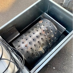 札幌市内配送無料 動作良好 イシカリ スノーメルター 融雪機 NSM1100 タイヤ新品交換済み