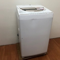 TOSHIBA 全自動洗濯機 6.0kg AW-6G2 K07-03