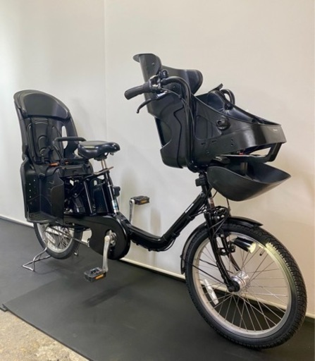 世界有名な 関東全域送料無料 新型 黒 8ah 3人乗り 電動自転車