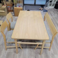 11/14 終 unico/ウニコ SIGNE/シグネ ダイニングテーブル/イスセット