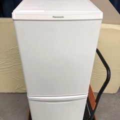 【中古品】パナソニック 2ドア冷蔵庫 2020年製 NR-B14CW