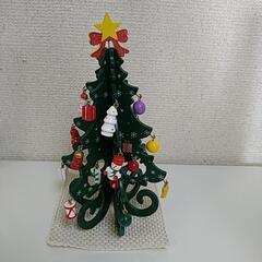 [お話中]　　ミニ　クリスマスツリー(木製)