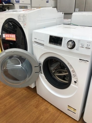 安心の1年保証！！【AQUA(ｱｸｱ)】ドラム式洗濯機売ります！！