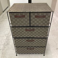 中古　美品　バスケットチェスト　PPチェスト　ＰＰキャビネット4...