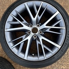 レクサスGS 純正オプション 高級19インチ&タイヤセット 235/40/R19