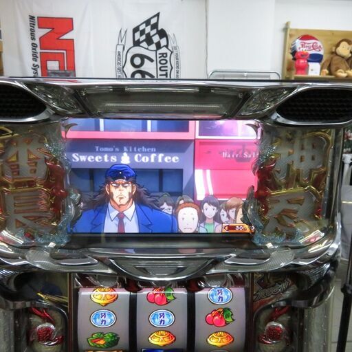 パチスロ実機 押忍!サラリーマン番長 コイン不用機 ドアキー パチスロ実機 押忍!サラリーマン番長 コイン不用機 ドアキー
