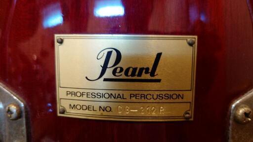 Pearl レッドウッドコンガ ペア