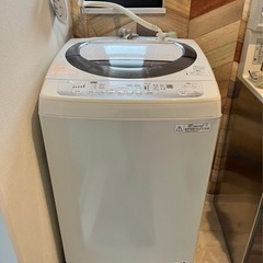全自動 洗濯機 洗濯7kg 東芝　静音　AW-70DM(W) 風...