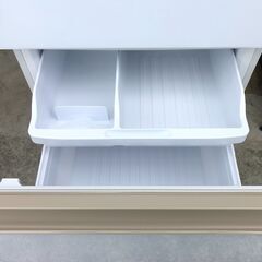 動作保証あり】SHARP 2018年 SJ-GH36D 356L 3ドア 冷凍冷蔵庫 ガラス