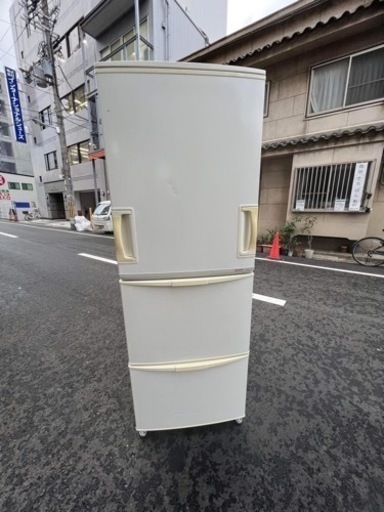 シャープ３４５L大阪市内配達設置無料保証有り
