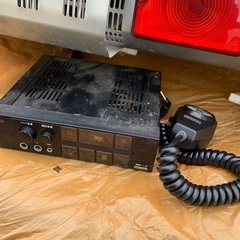 希少！本物現車外し！救急車ライト、アンプ、拡声器！下取り可能！パトライト、赤橙