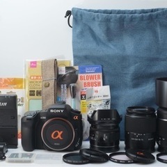 美品○初心者向け○転送可能○トリプルレンズ○すぐ使える○ソニー