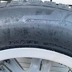 BMW X5 純正ホイール＆MOMO スタッドレスタイヤSUV Pole W-4