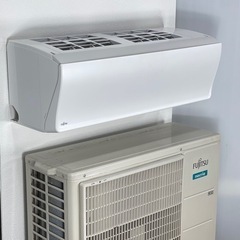 省エネ】富士通/ノクリア 14畳用 ルームエアコン AS-X40G2/2017年 工事 