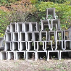 【ネット決済】水路、側溝用のフリューム（コンクリート製中古）