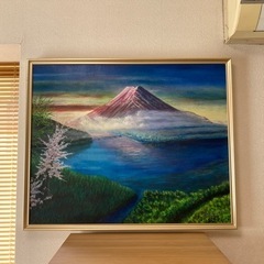 富士山の絵