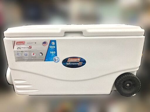 Coleman - 【送料無料】大容量95L コールマン 100QT エクストリーム 5 ウィール エクストリームホイールクーラー/100QT(エバーグリーン)の通販