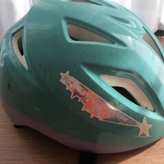 【無料】子供　自転車用ヘルメット（女子）