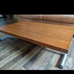 ニトリ　　昇降ダイニングテーブル　ウォルナット