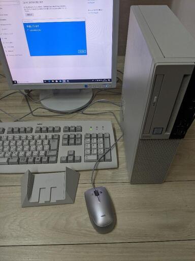 デスクトップパソコン NEC Mate ML-4 Windows10 pro Core i7 8700 8GB