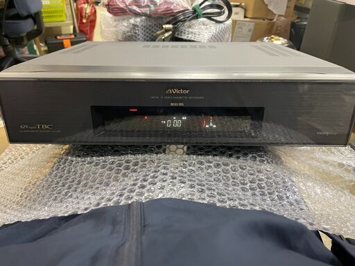 Victor ビクター　S-VHS　ビデオ　デッキ　HR-X5　1995年製　通電確認済　リモコン付属