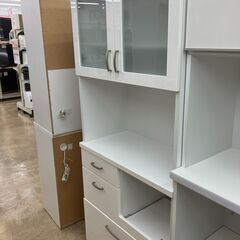 2面レンジボード NITORI ニトリ No.2207● ※現金、クレジット、スマホ決済対応※ ニトリ（NITORI） レンジボード・キッチンボードセット(アルミナ2 60OP