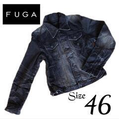 【美品】FUGA ブラックデニム ジャケット