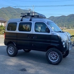 リフトアップ　エブリィ　車検有ります