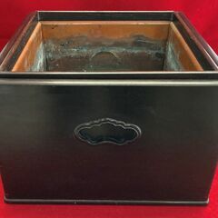 黒檀　火鉢　囲炉裏　現状品