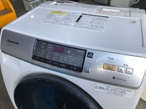 Panasonic NA-VD130L ドラム式洗濯機 7.0/3.5kg 左開き 2014年製 J11035 - 洗濯機