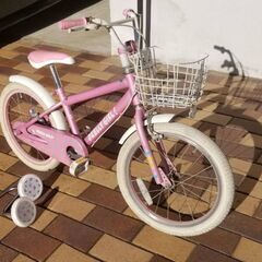 【あさひ】こども自転車　補助輪つき