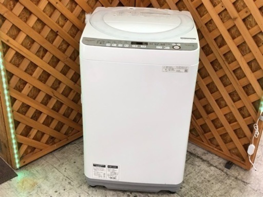 【愛品館江戸川店】シャープ7.0kg全自動洗濯機（2020年製）お問合せID:142-030667-007