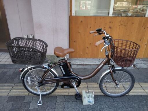 [Panosonic] ViVi SS 20吋電動アシスト自転車 6.6Ahバッテリー+充電器+スペアキー2本付き(チョコブラウン)
