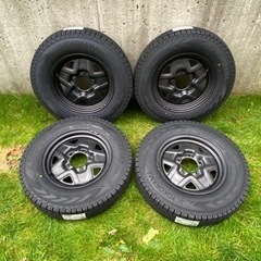 2022年製】185/85/16新品ヨコハマG075冬タイヤ アルミ4本セット ホイール