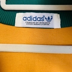 終了】adidas アディダス ジャージ 黄色 緑 山吹色