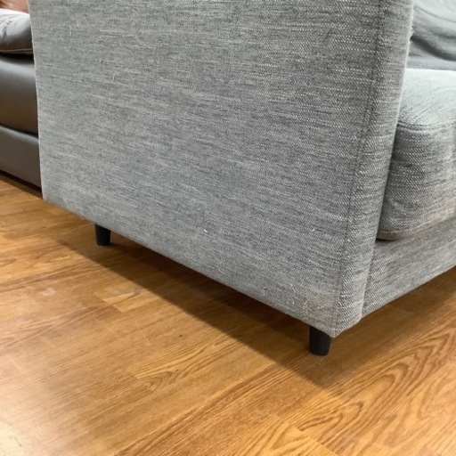 3Pソファ 下部にヤブレ有 福岡 糸島 唐津 0405-10