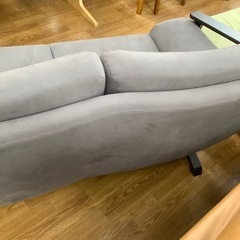 値下げしました！karimoku 2人掛けハイバックソファー UU46【トレファク 川越店】